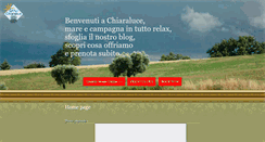 Desktop Screenshot of chiaraluce.eu